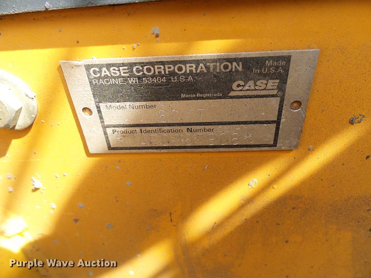 image for item DE5084 2003 Case 60XT skid steer