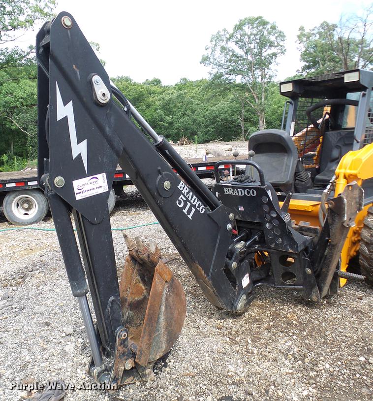 Bradco 511 skid steer backhoe attachment in Kirksville, MO Item