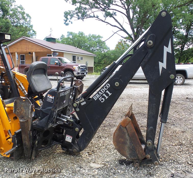 Bradco 511 skid steer backhoe attachment in Kirksville, MO Item
