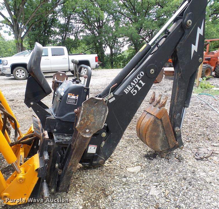 Bradco 511 skid steer backhoe attachment in Kirksville, MO Item