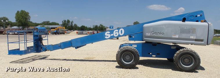 image for item DE7190 2006 Genie S60 boom lift