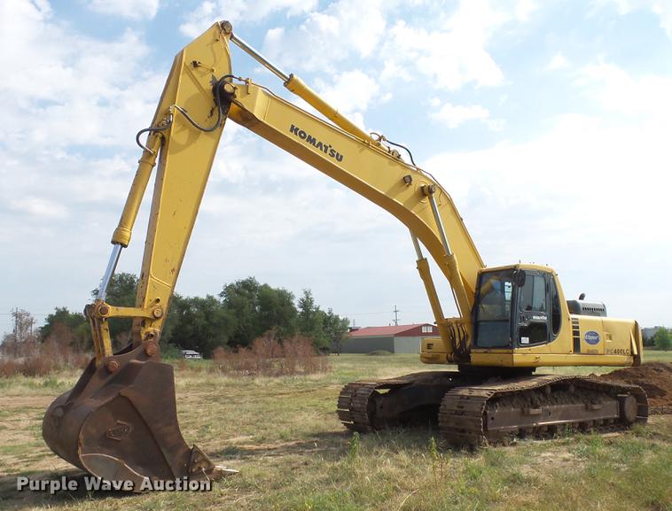 image for item DE7218 1996 Komatsu PC400LC-3 excavator