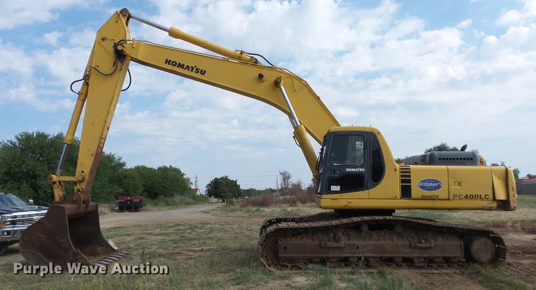 image for item DE7218 1996 Komatsu PC400LC-3 excavator