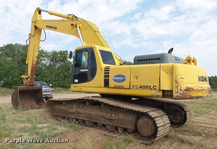 image for item DE7218 1996 Komatsu PC400LC-3 excavator