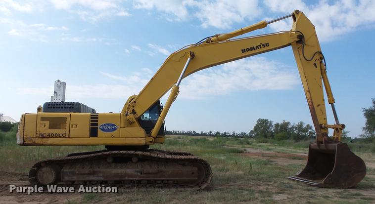 image for item DE7218 1996 Komatsu PC400LC-3 excavator
