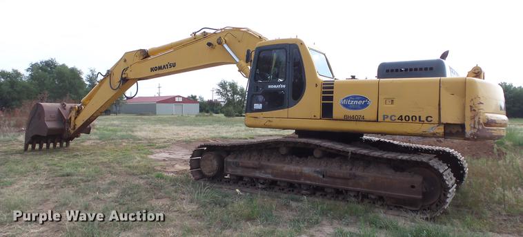 image for item DE7218 1996 Komatsu PC400LC-3 excavator