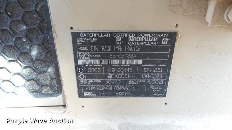 image for item DE7219 1994 Caterpillar D7H dozer