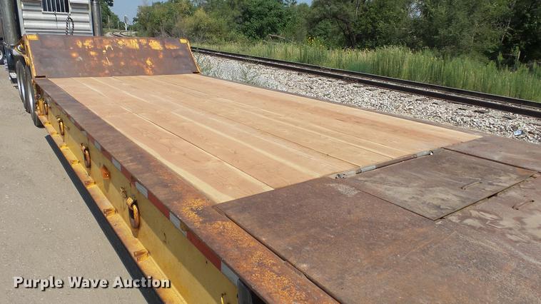 image for item DE7220 1985 Load King drop deck equipment trailer