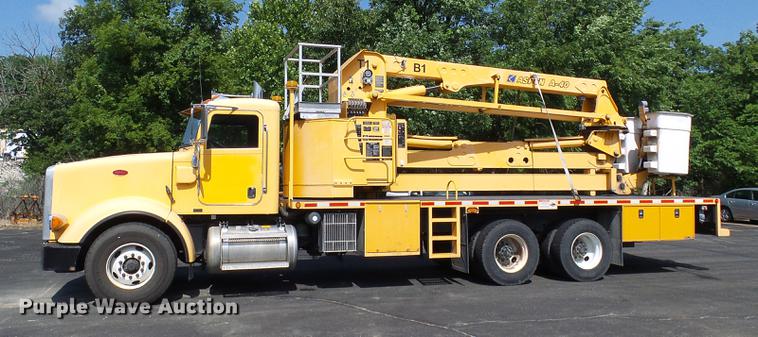 image for item DF9447 2008 Peterbilt 367 bridge inspection truck