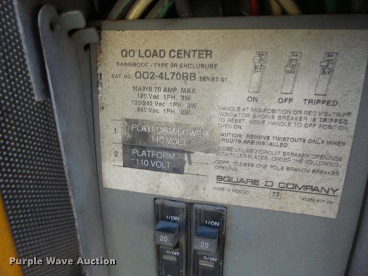 image for item DF9447 2008 Peterbilt 367 bridge inspection truck