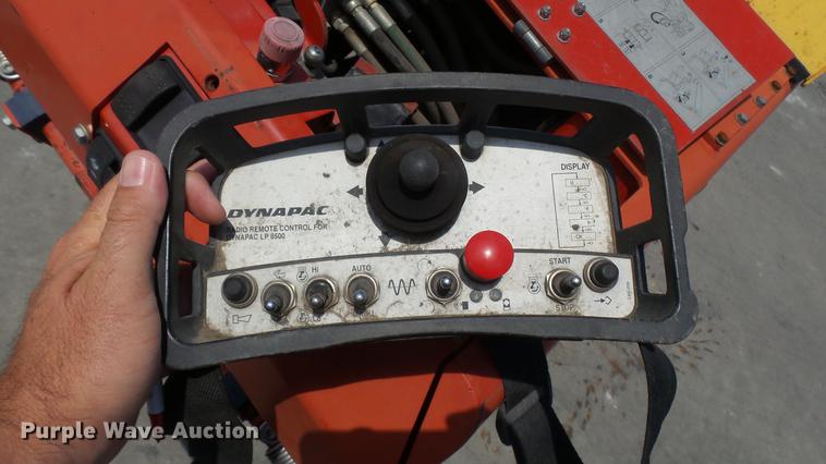 image for item DX9366 2005 Dynapac LP8500 trench compactor