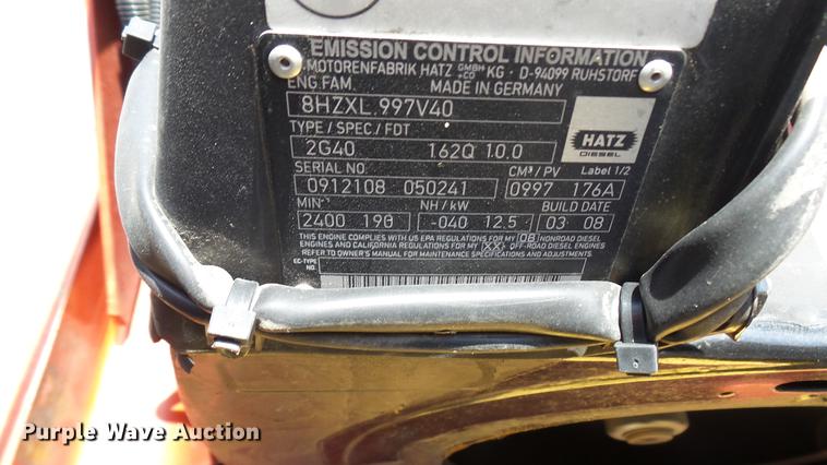 image for item DX9366 2005 Dynapac LP8500 trench compactor