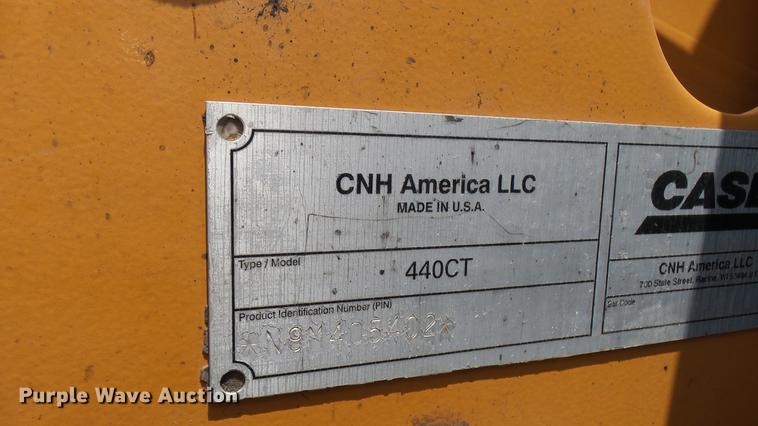 image for item DX9368 2010 Case 440 CT Series III skid steer