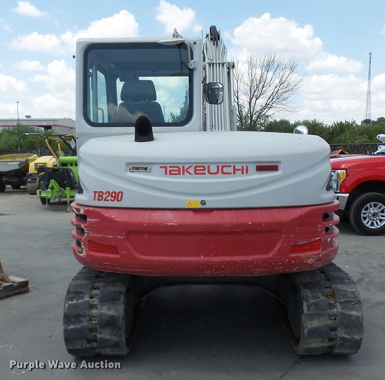 image for item DX9435 2014 Takeuchi TB290 excavator