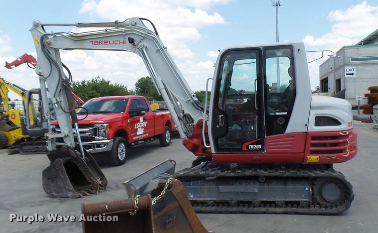 image for item DX9435 2014 Takeuchi TB290 excavator