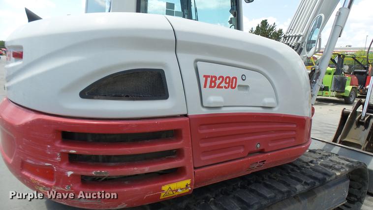 image for item DX9435 2014 Takeuchi TB290 excavator