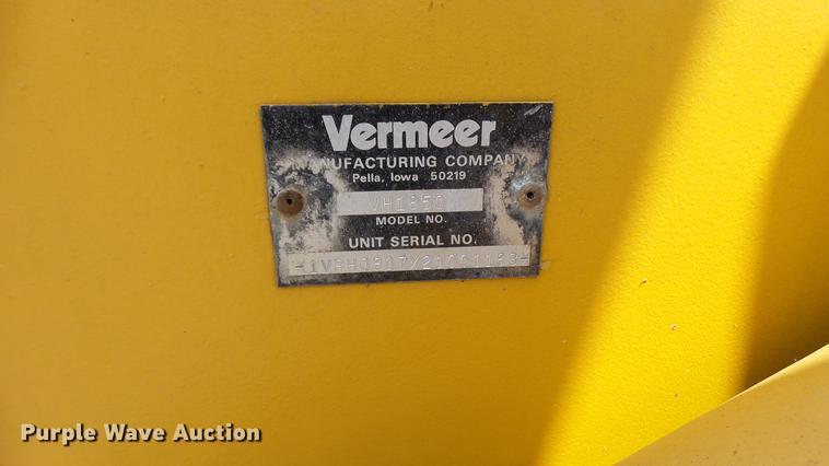 image for item DX9437 2002 Vermeer V8550A trencher