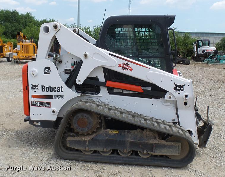 image for item DX9442 2017 Bobcat T650 skid steer