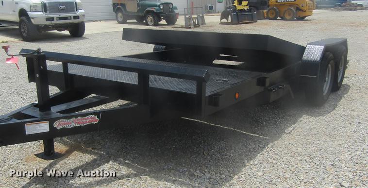 image for item EB9609 2018 Texoma Trailers Texoma 20 tilt deck trailer