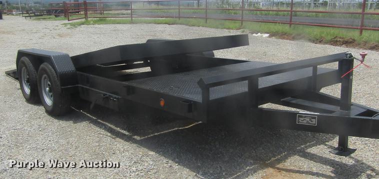 image for item EB9609 2018 Texoma Trailers Texoma 20 tilt deck trailer