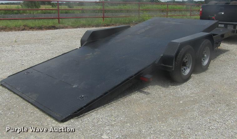 image for item EB9609 2018 Texoma Trailers Texoma 20 tilt deck trailer