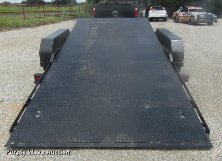 image for item EB9609 2018 Texoma Trailers Texoma 20 tilt deck trailer
