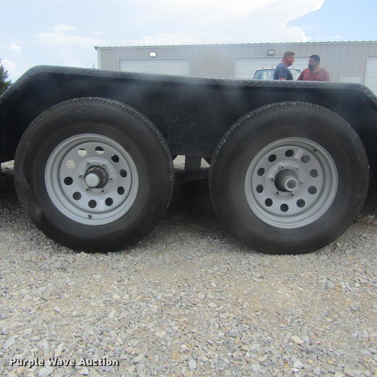 image for item EB9609 2018 Texoma Trailers Texoma 20 tilt deck trailer