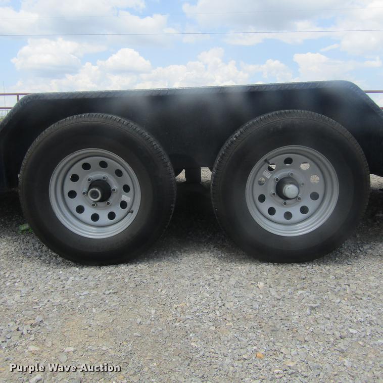 image for item EB9609 2018 Texoma Trailers Texoma 20 tilt deck trailer