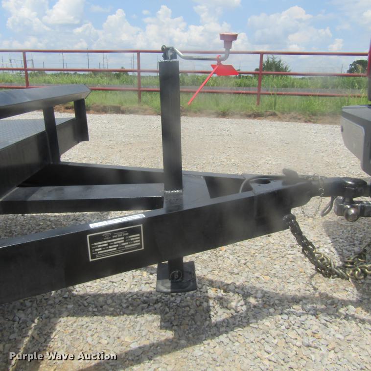 image for item EB9609 2018 Texoma Trailers Texoma 20 tilt deck trailer