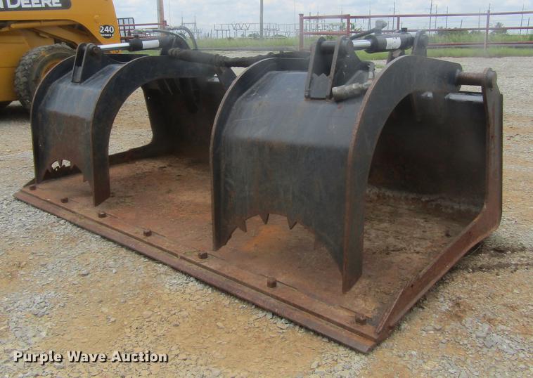 image for item EB9610 Skid steer grapple bucket