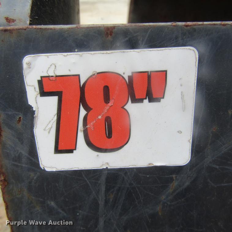 image for item EB9610 Skid steer grapple bucket