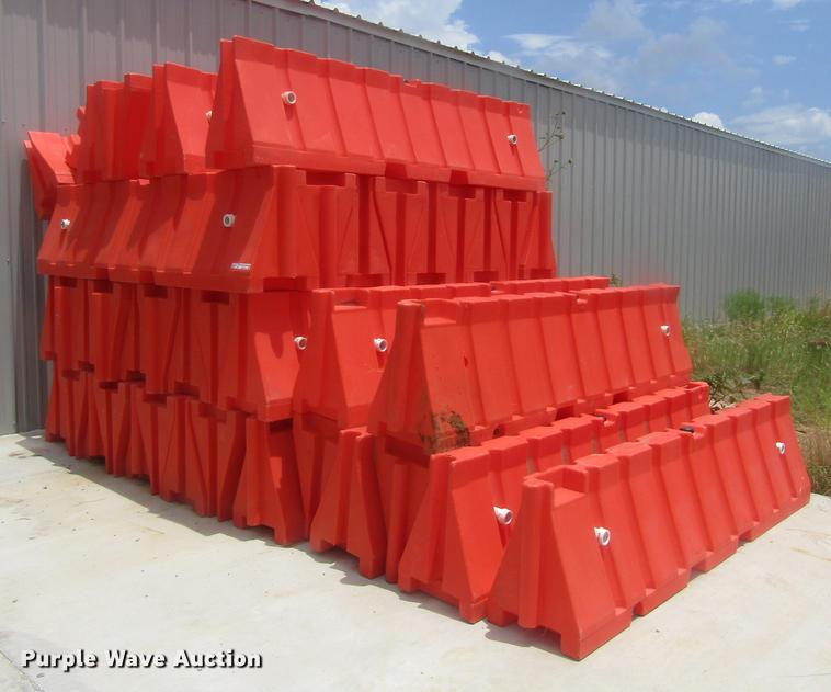 image for item EB9612 (40) road construction barriers