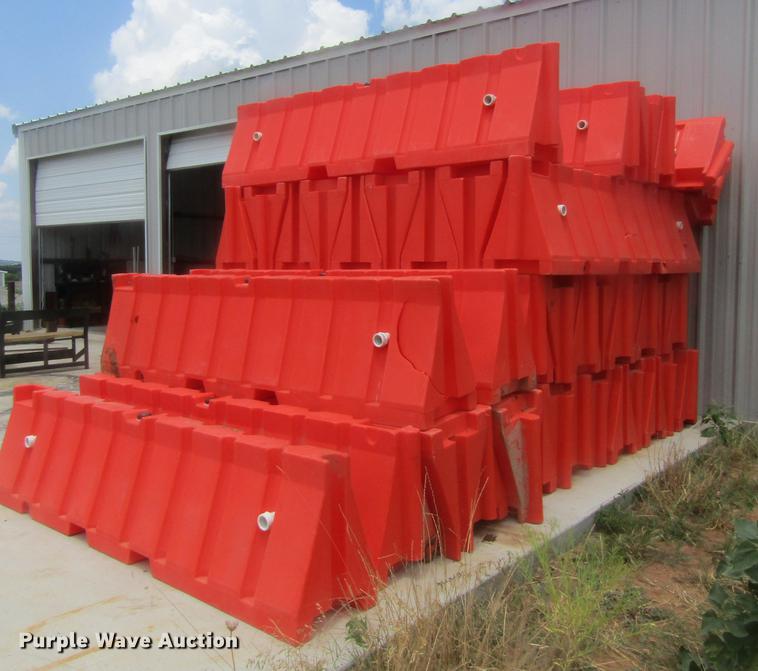 image for item EB9612 (40) road construction barriers