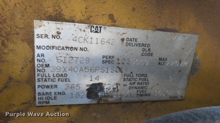 image for item EF9224 1993 Kenworth T600 dump truck