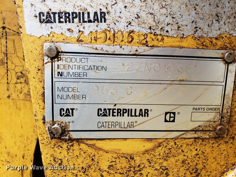 image for item EF9791 1997 Caterpillar 953C track loader
