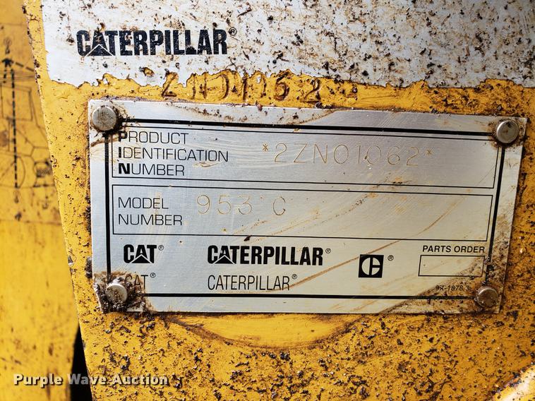 image for item EF9791 1997 Caterpillar 953C track loader