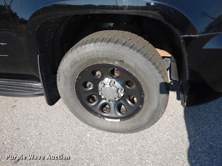 image for item DB8349 2011 Chevrolet Tahoe Police SUV