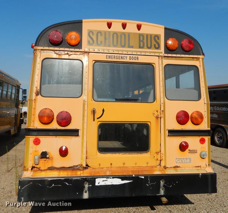 image for item DB8355 2000 Chevrolet Express G3500 school bus