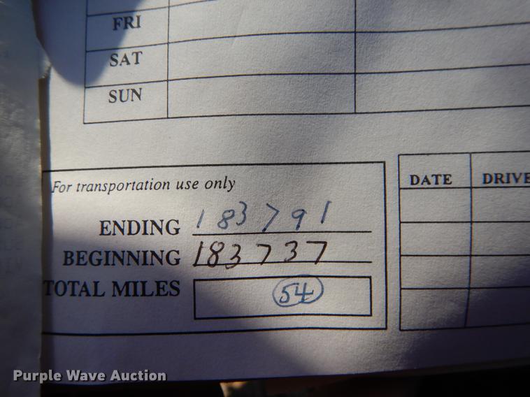 image for item DB8355 2000 Chevrolet Express G3500 school bus