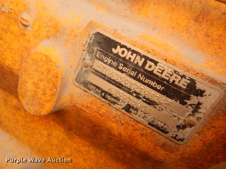 image for item DB8377 1989 John Deere 544E wheel loader