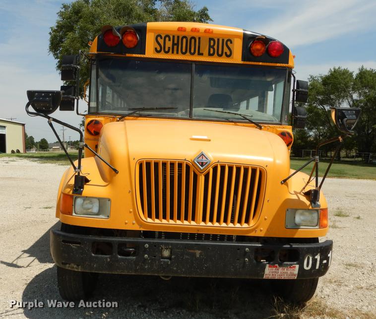image for item DB8393 2001 International 3800 ATC school bus