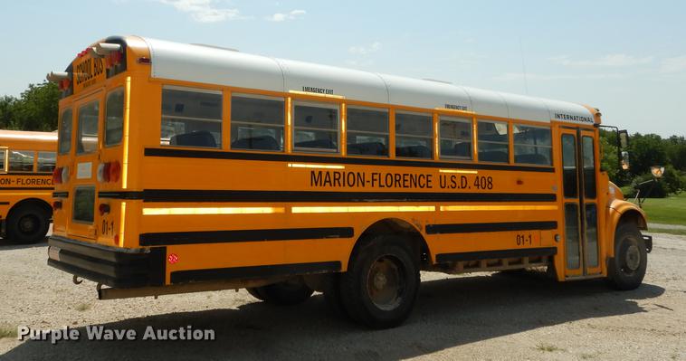 image for item DB8393 2001 International 3800 ATC school bus