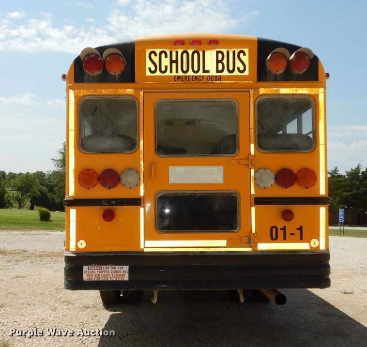image for item DB8393 2001 International 3800 ATC school bus