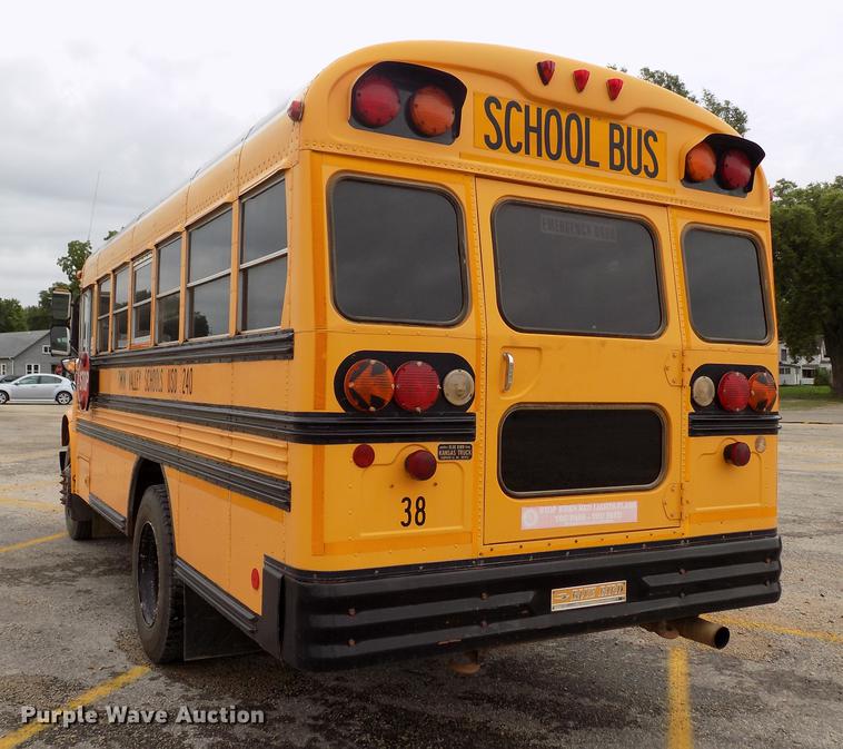 image for item DB9193 1998 International 3800 Bluebird school bus