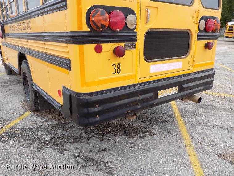 image for item DB9193 1998 International 3800 Bluebird school bus