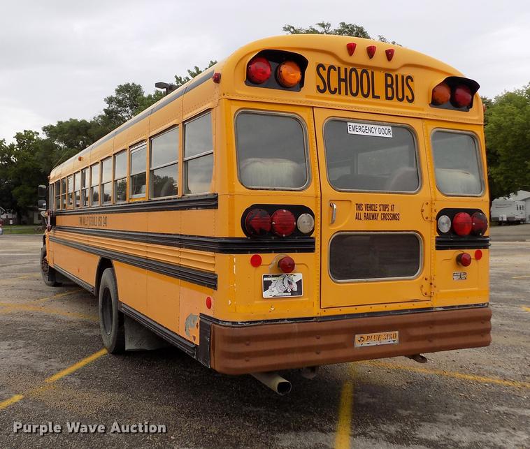 image for item DB9194 2000 Chevrolet B7 Bluebird school bus