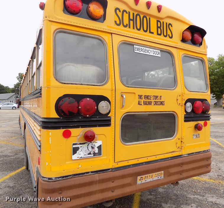 image for item DB9194 2000 Chevrolet B7 Bluebird school bus