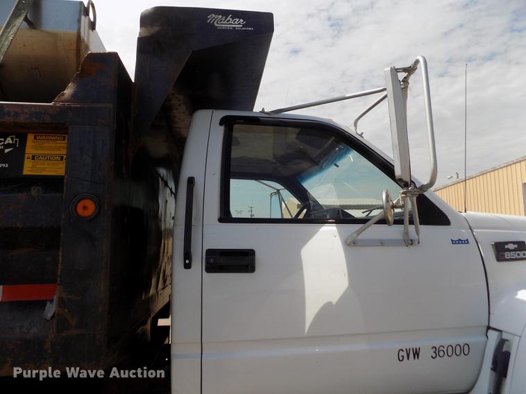 image for item DB9202 1997 Chevrolet C8500 dump truck