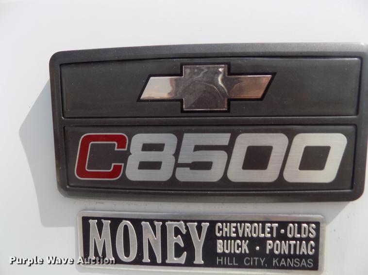 image for item DB9202 1997 Chevrolet C8500 dump truck