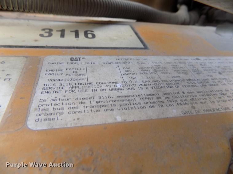 image for item DB9202 1997 Chevrolet C8500 dump truck